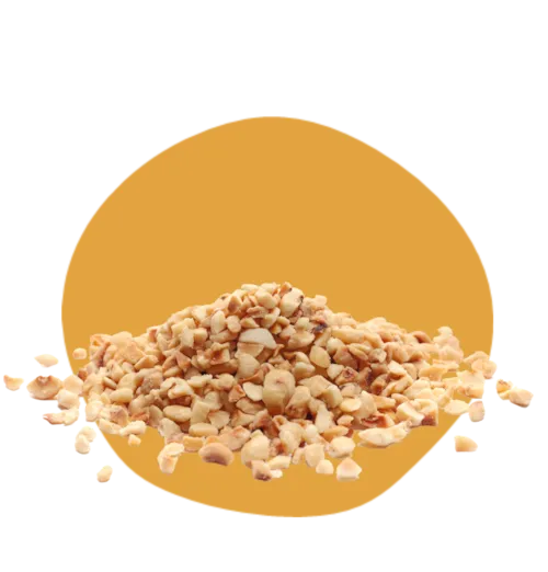 Noisettes hâchées 2-4 mm